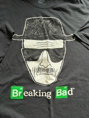 Breaking Bad Heisenberg T Shirt Mens XXL Black Graphic TV Show 2015