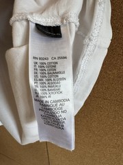 DIESEL Men’s Graphic T-Shirt Top XL White Cotton Metal Music Print Embroidered