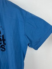 Bali Sunset Waves Shirt Mens 2XL Blue Graphic Crew Neck Short Sleeve Stretch