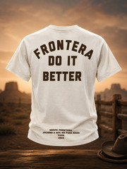 🌟 Grupo Frontera Jugando A Que No Pasa Nada Tour 2024 ORIG MERCH Tshirt S
