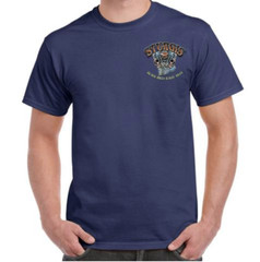 2019 Sturgis Black Hills Rally Skull Engine Rider Men’s Short Sleeves T-Shirt