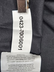 WonderWink Scrub Shirt Men’s X Large Black Utility Pockets Medical Uniform