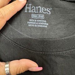 Hanes T-Shirt Mens Size M Black Georgia Bulldogs NCAA College Graphic