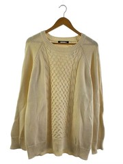 Other brands: Tangram Knit Sweater (Lightweight), XL, Cotton, Beige, Solid Color