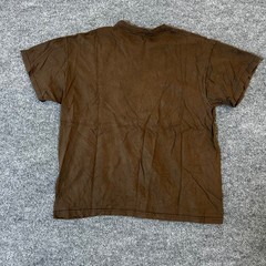 Russell Athletic T Shirt Mens Size M Brown Short Sleeve Solid Crewneck Casual