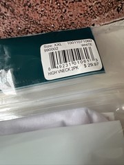 NEW TOMMY JOHN Cotton Basics Crew Neck T Shirt White 2XL 2 Pack Stay Tucked