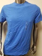 New Mens Club Room 100% Cotton Crew Neck Shirt. 9 colors to choose. Retail 19.50