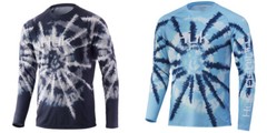HUK Spiral Dye Pursuit Long Sleeve Shirts H1200407- CHOOSE YOUR COLOR AND SIZE!