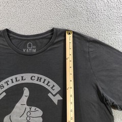 katin t shirt Men’s 2XL Gray Still Chill Shaka Surf Beach Costal