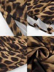 Leopard Print Maxi Skirt Floor Length Skirt Cute Satin Y2k Maxi Summer Skirts…