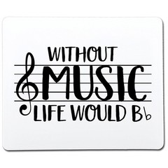 Without Music Life Would B Flat Sarcastic Humor Graphic Novelty Funny T Shirt
