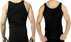 Men’s Athletic Slimming Compression Tank Top Waist Slim Body Shaper