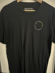 Municipal Sports Utility Gear T-Shirt, Large With Front And Back Logo