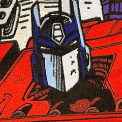 Vintage-Rush Transformers Optimus Prime Anime Art Shirt 3XL 28×35 Tie-Dye