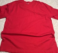 Men’s IVY CREW T Shirt XL Red