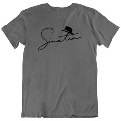 Frank Sinatra Icon Singer Music Pop Jazz T-shirt 100% Cotton Tee Gift New