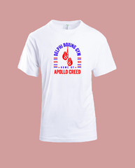 MEN WOMENS TEE TSHIRT UNISEX BOXING GYM EXERCISE CREED DELPHI WORKOUT GIFT ROCKY