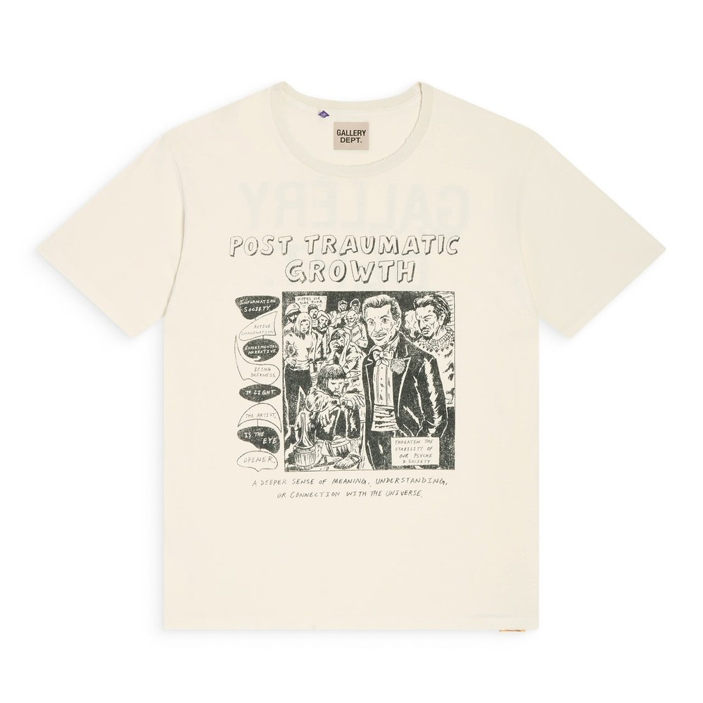 Gallery Dept. T- shirt 2XL, New (Ivory)
