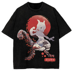 Graphic Tee Mewtwo Anime T-Shirt