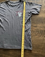 Garage Free Souls Distressed Music Festival T Shirt Sz Large Gray Grunge Tee