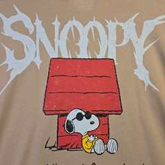 Peanuts® Snoopy Shirt Mens 2XL Brown Distressed Charlie Brown Baggy Street NWT