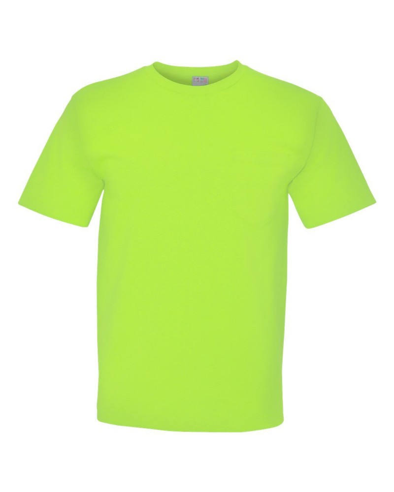 Bayside 5070 USA-Made Midweight Pocket T-Shirt