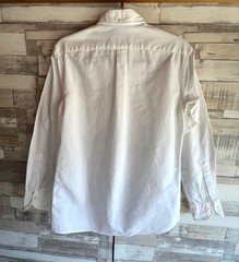 DRAKES BEAMS F Oxford Shirt White Long Sleeve Button Down Size M