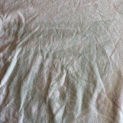 Human Made Graphic T Shirt Beige Short Sleeve Crew Neck Face Mens Size L