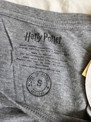 NWT Harry Potter and the Deathly Hallows US Bookcover Shirt SM Out of Print