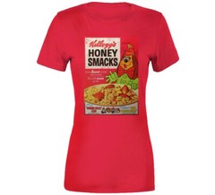 Honey Smacks Banana Splits Character Cereal Box T Shirt