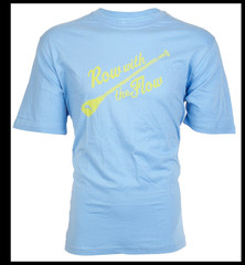$45 TOMMY BAHAMA Sky Blue ROW WITH THE FLOW Relaxed Fit Short Sleeve T-shirt