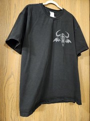 ALLEGORY HOUSE Revenge Series Shirt XL Heavyweight Black Misfits Outcasts Skull