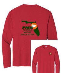 Florida Moose Association Sport Tek FMA long sleeve t shirt unisex ST350LS