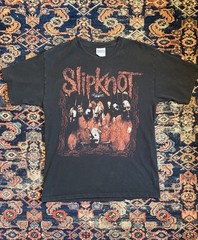 Vintage 2009 Slipknot T-Shirt Sz M Double-sided