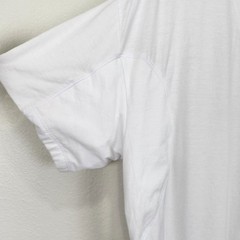 Thompson Tee Mens XL Sweatproof Undershirt LOT OF 2 V-neck White 100% Cotton