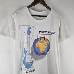 Eric Clapton Journeyman Tour T-Shirt 1990 XL VTG 90s Band Rock Music