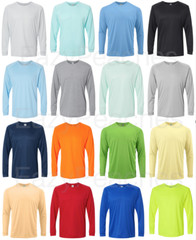 Paragon Men’s Long Sleeve Fishing Boat T-Shirt UPF 50+ Tee UV Protection