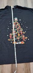 Liverpool FC Christmas Tree Players Crew Cut 2XLarge T Shirt 100% Cotton