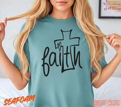 Unisex Hand Drawn Christian T-Shirt, Men T shirt,Women T shirt Gift ChristianTop