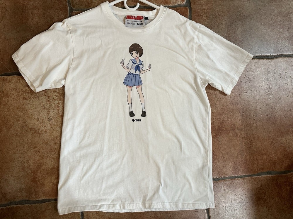Kill la Kill White M L 44” Mako Mankanshoku T Shirt Trigger Studios