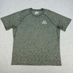 KUIU Active Merino 105 SS Crew T-Shirt Mens XL Olive Green Nuyarn Wool Blend