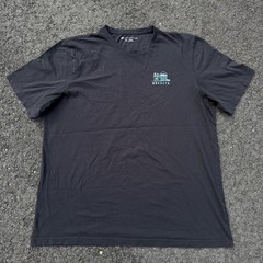 Travis Mathew BUCKETS Golf Shirt Mens XL Black Funny Cotton Driving Range