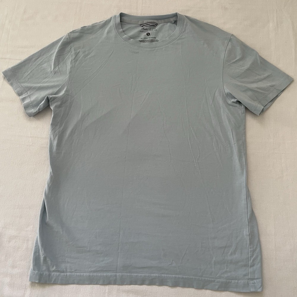 Porter & Ash Performance Tee Men S Green Stretch Cotton Premium Minimal Athletic