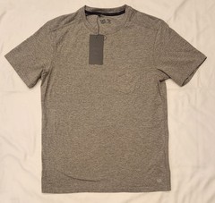 Vrst Essential Pocket Tee Heather Gray Men’s Small $38