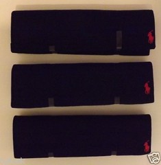3 BLACK POLO RALPH LAUREN 100% COTTON TANKS T-SHIRTS UNDERSHIRTS S M L XL XXL