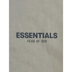 Fear of God Essentials Tan Beige Long Sleeve Tee Neutral Chest Logo Men’s Small