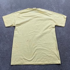 ComfortWash Nantucket Graphic T-Shirt Mens Medium Yellow Short Sleeve Cotton