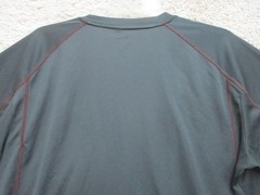 Adidas Shirt Extra Large Adult Dark Gray Athletic Stretch Logo Modern Fit Mens