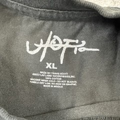 New Travis Scott Utopia C5 Tee Black Size XL Cactus Jack Unworn