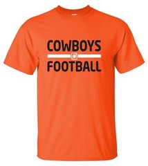 Custom Football T-Shirt w/ YOUR TEAM NAME fantasy practice league jersey parents